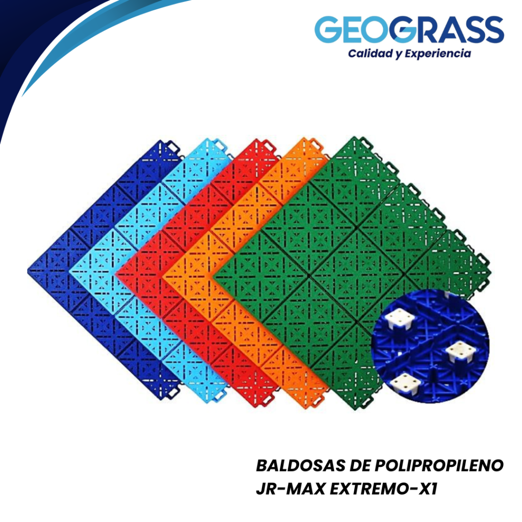 BALDOSAS DE POLIPROPILENO JR-MAX EXTREMO-X1