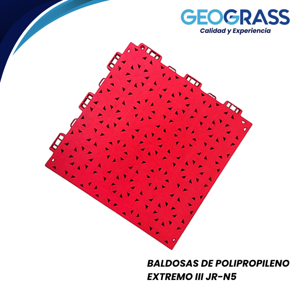 BALDOSAS DE POLIPROPILENO EXTREMO III JR-N5